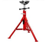 VEVOR Support Chandelle à Tuyaux Support de douille Avec Tête en V de 71 à 131cm Rouge Rouge