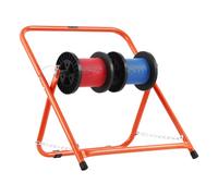 VEVOR Support de Bobines de Fil, Cadre en Acier, Distributeur de Câbles Pliable, Capacité de Charge 45 kg, Distributeur de Fils Portable pour Rangement Bobines 50 cm Diamètre dans Diverses Conditions