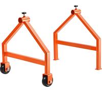 VEVOR Support de Bobines de Fil, Capacité de Charge 100 kg, Support de Câbles Portable Mobile avec Roulettes, pour Rangement de Bobines 76 cm de Diamètre Max dans Diverses Conditions, Tube Non Inclus