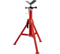 VEVOR Support de tuyau, tête en V, pieds pliables, 1,13 tonne Max.