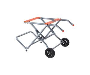 VEVOR Support Pliable pour Scie à Table sur Roues en Caoutchouc 203 mm, Capacité de Charge 158,76 kg, Construction Robuste, Rangement Facile, Support Universel pour Plupart de Marques de Scies à Table