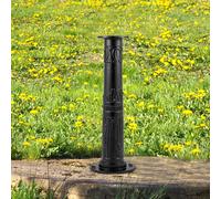 VEVOR Pompe à Eau Manuelle, Pompe à Main Fonte Jardin pour Puits à Bras, Style Vintage, Hauteur de Relevage Maximale 7 m, Poignée Ergonomique, Décoration pour Extérieur, Étang, Cour, Terrasse, Noir