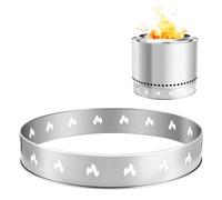 VEVOR Support pour Foyer Solo Stove 68,6 cm, Support de Brasero en Anneau Acier Inoxydable, Réduit la Fumée, Léger et Portable et Robuste, pour Extérieur, Camping, Jardin, Fêtes, Sorties en Plein Air