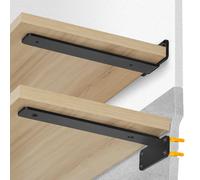 VEVOR Supports d'étagères équerre flottante robuste 210 x 100 x 45 mm 6 pièces
