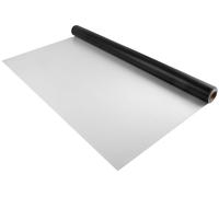 VEVOR, surface de danse, rouleau de 2 x 7 mètres, surface de danse en PVC vinyle d'épaisseur 1,5 mm, surface de danse portable réversible noir/blanc, sols de danse antidérapants, surface de danse pour