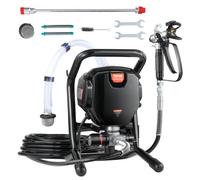 VEVOR Système de Peinture par Pulvérisation 750 W 3000 PSI Pulvérisateur sans Air Portable 1,2 L/min Pistolet de Peinture avec Tuyau 7,6 m pour Peinture Intérieure Extérieure Fournitures Clôtures
