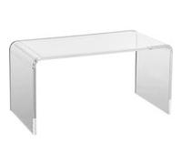 VEVOR Table d'Appoint en Acrylique Balcon Café de Canapé 81.3x40.1x41.4cm Capacité 50kg Transparent