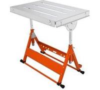 VEVOR Table de Soudure Établi de Soudage en Acier 76,2 x 50,8 cm Charge 181 kg Orange&Blanc