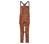 VEVOR Tablier de Soudage Jambe Fendue, Pantalon de Soudage Cuir de Vachette, Tablier de Soudeur Résistant à Chaleur avec 3 Poches pour Hommes, Femmes, de Travail du Bois, Jardinage, Forge, Taille L