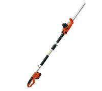 VEVOR Taille-Haie à Batterie 20 V sans Fil Lame en Acier à Double Tranchant 45,7 cm Perche Télescopique 188-239 cm Coupe Branches Électrique avec Chargeur Rapide pour Plantes Hautes