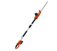 VEVOR Taille-Haie à Batterie 20 V sans Fil Lame en Acier à Double Tranchant 45,7 cm Perche Télescopique 188-239 cm Coupe Branches Électrique avec Chargeur Rapide pour Plantes Hautes
