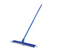 VEVOR Truelle à béton XSJ-2024-06 1200×185 mm Alliage d'aluminium, acier inoxydable, 4 poignées
