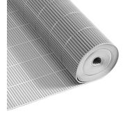 VEVOR Tapis de Drainage Antidérapant 90x1500 cm, Caillebotis Piscine en PVC, Revêtement de Sol pour Zones Humides Restaurant Piscine Terrasse Salle de Bain, Tapis Antifatigue Drainant en Rouleau, Gris