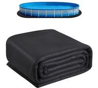 VEVOR Tapis de Sol Piscine 370x735cm Sous-couche Géotextile Protection Anti-Perforations