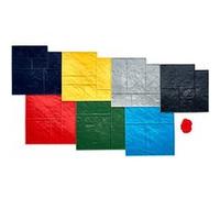 VEVOR Tapis de Tampons En Béton 61,8x61,8cm Moule Texture Pierre Sans Couture 7PCS Multicolore