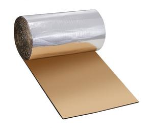 VEVOR Tapis d'Isolation Phonique 5,1 mm Insonorisation Voiture 3,3 m² Matériau Insonorisant Mousse Haute Densité Barrière Thermique Tapis d'Isolation Acoustique Structure Imperméable à Double Couche