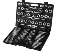 VEVOR Tarauds 35 pièces 200 mm Jeu de tarauds 270 mm Tarauds et outils de filetage