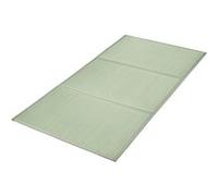 VEVOR Tatami en Jonc Naturel, Matelas Japonais Pliable de Taille Lit Jumeau, Tapis de Sol Japonais avec Support Antidérapant et Parfum Frais, Matelas Futon pour Dormir, Méditation, Yoga, Relaxation