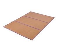 VEVOR Tatami Matelas Japonais Pliable en Rotin Naturel Tissé Main Antidérapant 203x140cm