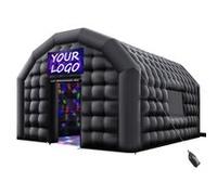 VEVOR Tente de Fête Gonflable Discothèque Club 5x4x3,8 m - Tissu Oxford 210D - Souffleur 680 W