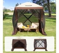VEVOR Tente de jardin Pavillon pliable Tente de réception Popup Tente 4 personnes 1,83x1,83x2,1m
