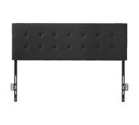 VEVOR Tête de lit pour lits queen-size avec hauteur réglable (5 cm par niveau), accessoires de lit Tête de lit idéale pour chambre à coucher hôtel logement privé dortoir, noir