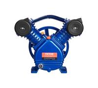 VEVOR Tête de Pompe de Compresseur d'Air, 3 CV, Tête de Pompe à Piston Lubrifié à l'Huile 2 Cylindres, Débit 177 L/min 6,25 CFM à 90 PSI, en Fonte Type V 1 Étage avec Pression d'Air Maximale 116 PSI