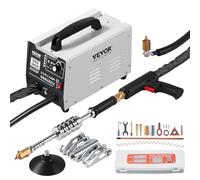 VEVOR Tire Clou Carrosserie 1,8 KW Kit Poste de Débosselage Soudeuse par Points avec Soudage Automatique Manuel 7 Modes Outil de Réparation de Bosses Carrosserie pour Débosselage de Voitures Camions