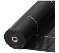 VEVOR Toile de Paillage Anti-Mauvaises Herbes Géotextile Tissé PP 1,2x76,2m 170g