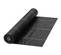 VEVOR Toile de Paillage Bâche Jardin Anti-mauvaises Herbes Géotextile 1,2x30,5 m Noir