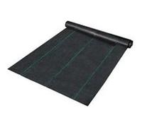 VEVOR Toile Tissée Jardin Toile Anti-Mauvaises Herbes Anti-UV 91,4 x 1,83 m Noir Noir