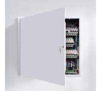 VEVOR Trappe de Visite 64x64 cm, Panneau d'Accès pour Cloisons Sèches Placo en Acier Galvanisé, pour Plafond Plomberie Électricité, Trappe de Maintenance avec imensions d’Installation 62x62 cm