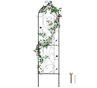 VEVOR Treillis jardin pour plantes grimpantes 38×152 cm – métal antirouille, décoratif extérieur