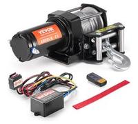 VEVOR Treuil Electrique VTT UTV Cable Acier Etanche Telecommande Sans Fil Capacité 1814kg