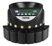 VEVOR Machine à compter les pièces de monnaie 220 V, Trieuse de monnaie 300 pièces par minute, Trieuse de pièces de monnaie 700 pièces de capacité, Compteuse de pièces Euro Machine à compter les pièce