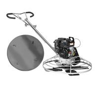 VEVOR Truelle mécanique, 965 mm, truelle à ciment à conducteur marchant à essence 6 CV commerciale robuste avec plateau flottant, lame pour finition surfaces en béton lisses, ciment à béton