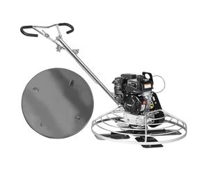VEVOR Truelle mécanique, 965 mm, truelle à ciment à conducteur marchant à essence 6 CV commerciale robuste avec plateau flottant, lame pour finition surfaces en béton lisses, ciment à béton