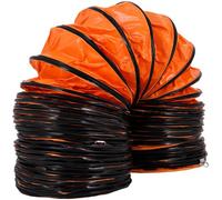 VEVOR Tuyau de Ventilation Longueur 5 m, Conduit Flexible en PVC, Tuyau d'Évacuation Flexible pour Ventilateur d’un Diamètre de 305 mm, Gaine Flexible Pliable pour Extracteur d'Air Échappement Usine