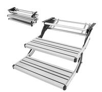 VEVOR TWGCP00161 - 200 kg - 2 marches - Acier et alliage d'aluminium - Pliable manuel - 554 mm.