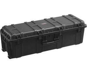 VEVOR Valise rigide tous temps de 5,5 pieds cubes, valise rigide étanche de grande capacité, housse de protection étanche IP67 pour gros appareils, noir