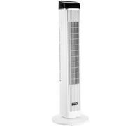 VEVOR Ventilateur Colonne 99,6cm Oscillants à 70° 3 Vitesses et 4 Modes pour l'Intérieur Blanc et Noir