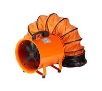 VEVOR Ventilateur d'Extraction 145 W Extracteur d'Air Conduit Industriel 203 mm Tuyau d'Extraction 5 m Volume d'Air 1733 m3/h Ventilateur Évacuation d'Air pour Extraire Fumée Maison Travail