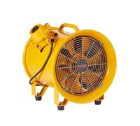 VEVOR Ventilateur d'Extraction 550 W Extracteur d'Air Industriel 304,8 mm Volume d'Air 4247 m3/h Cordon Alimentation 3 m Sans Prise de Charge Ventilateur Portable pour Extraire Poussière Fumée Maison