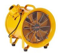 VEVOR Ventilateur d'Extraction Air Industriel Portable 550W Volume d'Air 4247M³/H Jaune