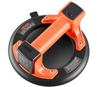 VEVOR Ventouse Électrique 20,3cm Capacité 200kg Avec Affichage Numérique pour Carrelage Noir et Orange
