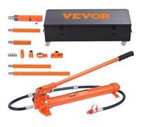 VEVOR Vérin Hydraulique 20T Presse Carrosserie Haute Capacite 14,5cm Avec 3Tiges Extension