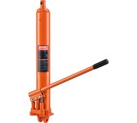 VEVOR Vérin Hydraulique Long pour Grue d'Atelier 8 T Base à Chape Double Pompe