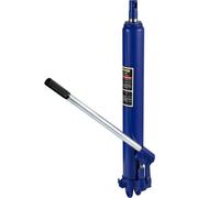 VEVOR Vérin Hydraulique Long pour Grue d'Atelier 8 T, Cylindre Hydraulique Support Moteur avec Pompe à Simple Piston et Base à Chape, Tige Hydraulique pour Chèvre Levage Moteur, Entretien Auto, Bleu