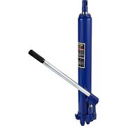 VEVOR Vérin Hydraulique Long pour Grue d'Atelier 8 T, Cylindre Hydraulique Support Moteur avec Pompe à Simple Piston et Base à Chape, Tige Hydraulique pour Chèvre Levage Moteur, Entretien Auto, Bleu