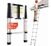 Échelle Télescopique Aluminium Extensible Multi-Usages Portable 3,2m 170kg